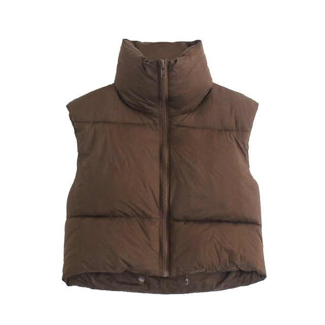 Quilted Vest Winter Coat Jacket