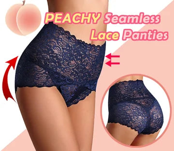 Peachy Seamless Lace Panties