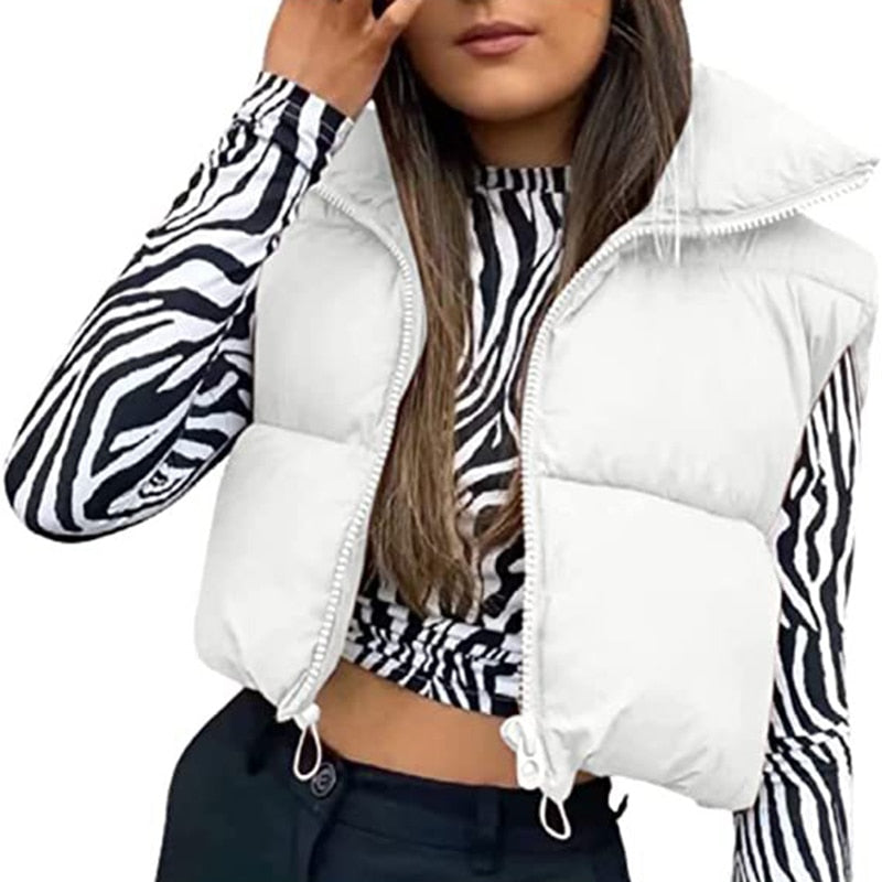 Quilted Vest Winter Coat Jacket